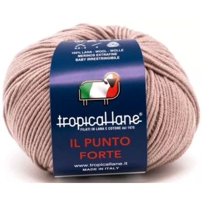 Gomitolo Punto Forte Tropical Lane +-135 mt. 50 gr. 100% Merinos Extrafine Baby Irrestringibile Made in Italy