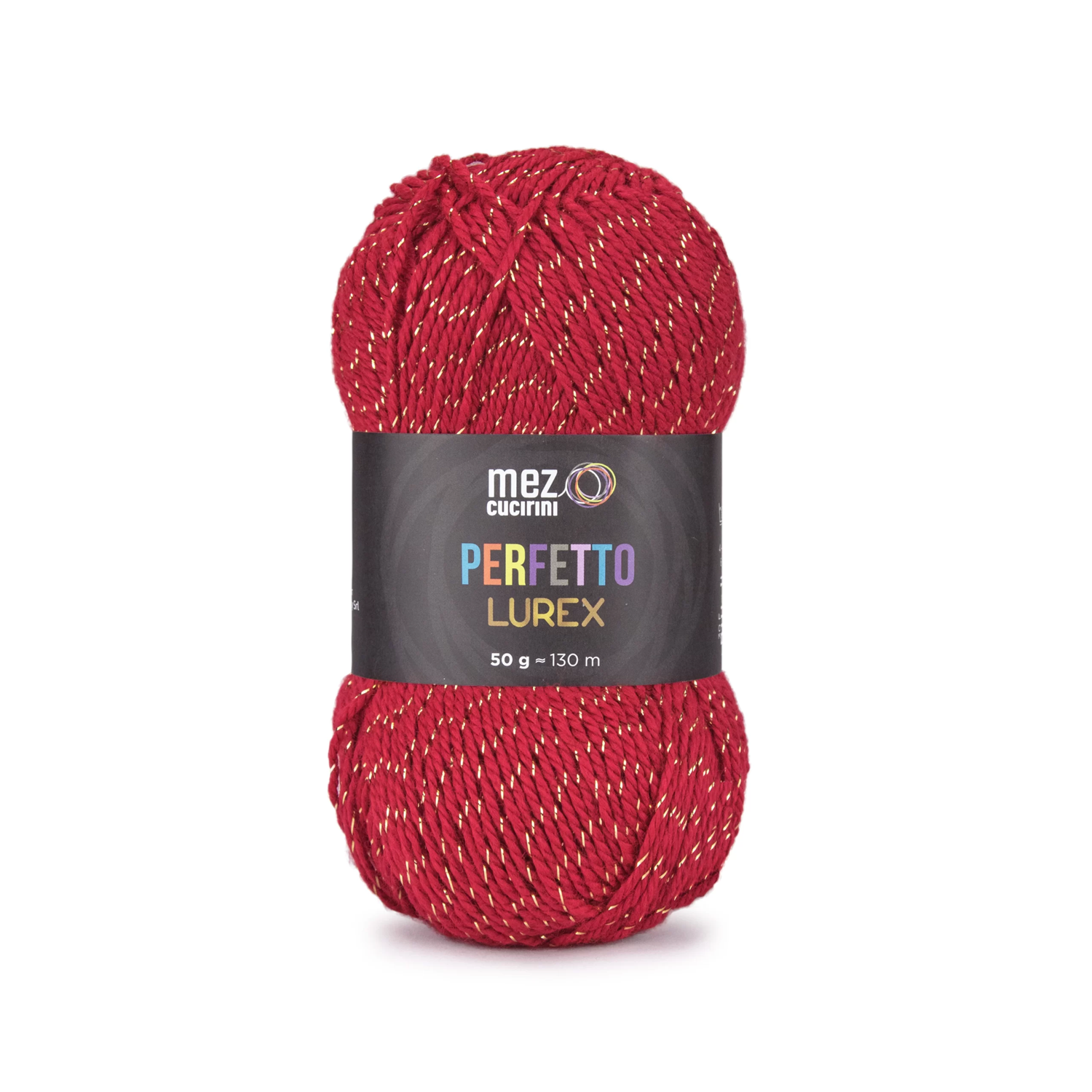 1 Gomitolo lana Perfetto Lurex 130 mt. 97% acrilico e 3% poliestere morbido ferri  o uncinetto 4/4,5