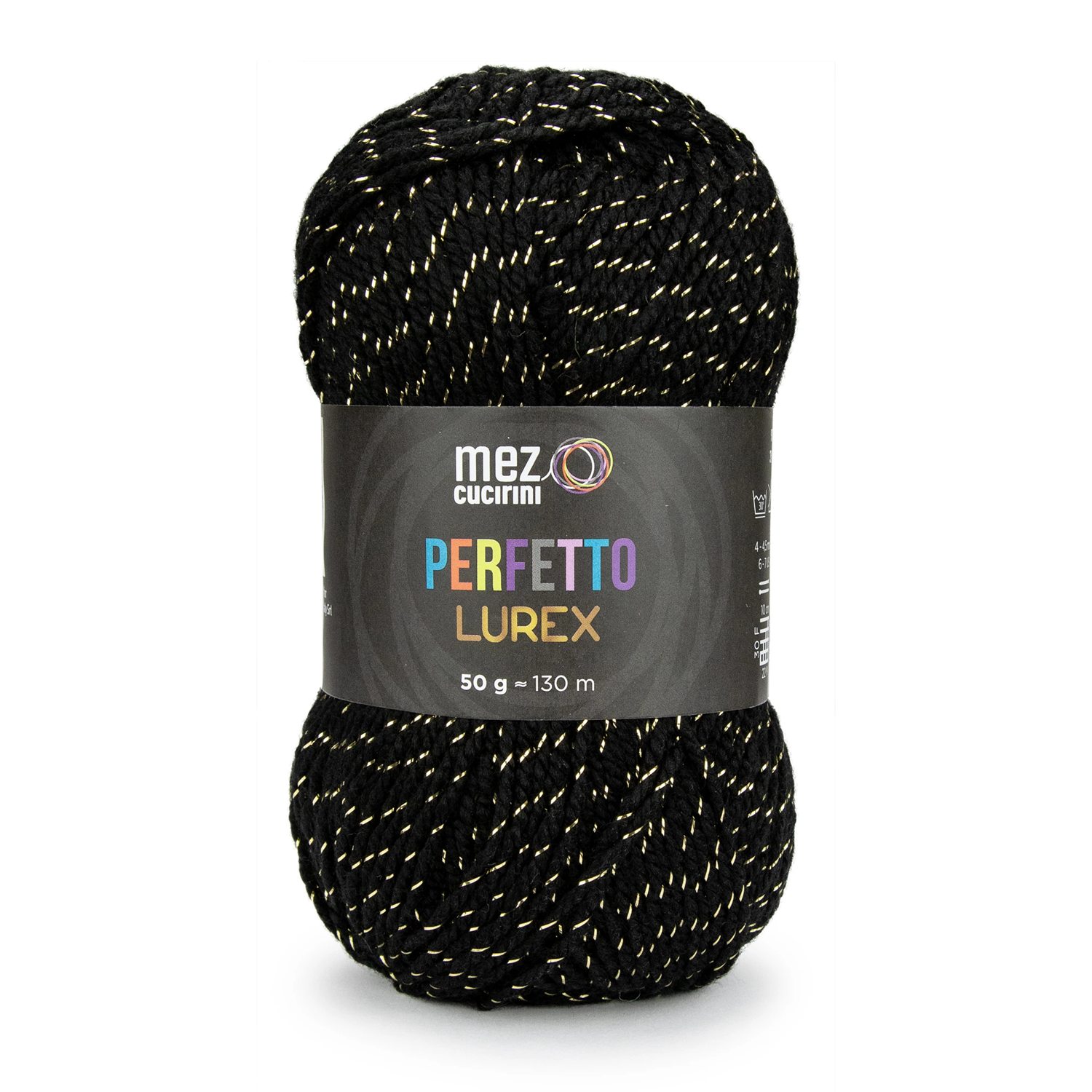 1 Gomitolo lana Perfetto Lurex 130 mt. 97% acrilico e 3% poliestere morbido ferri  o uncinetto 4/4,5