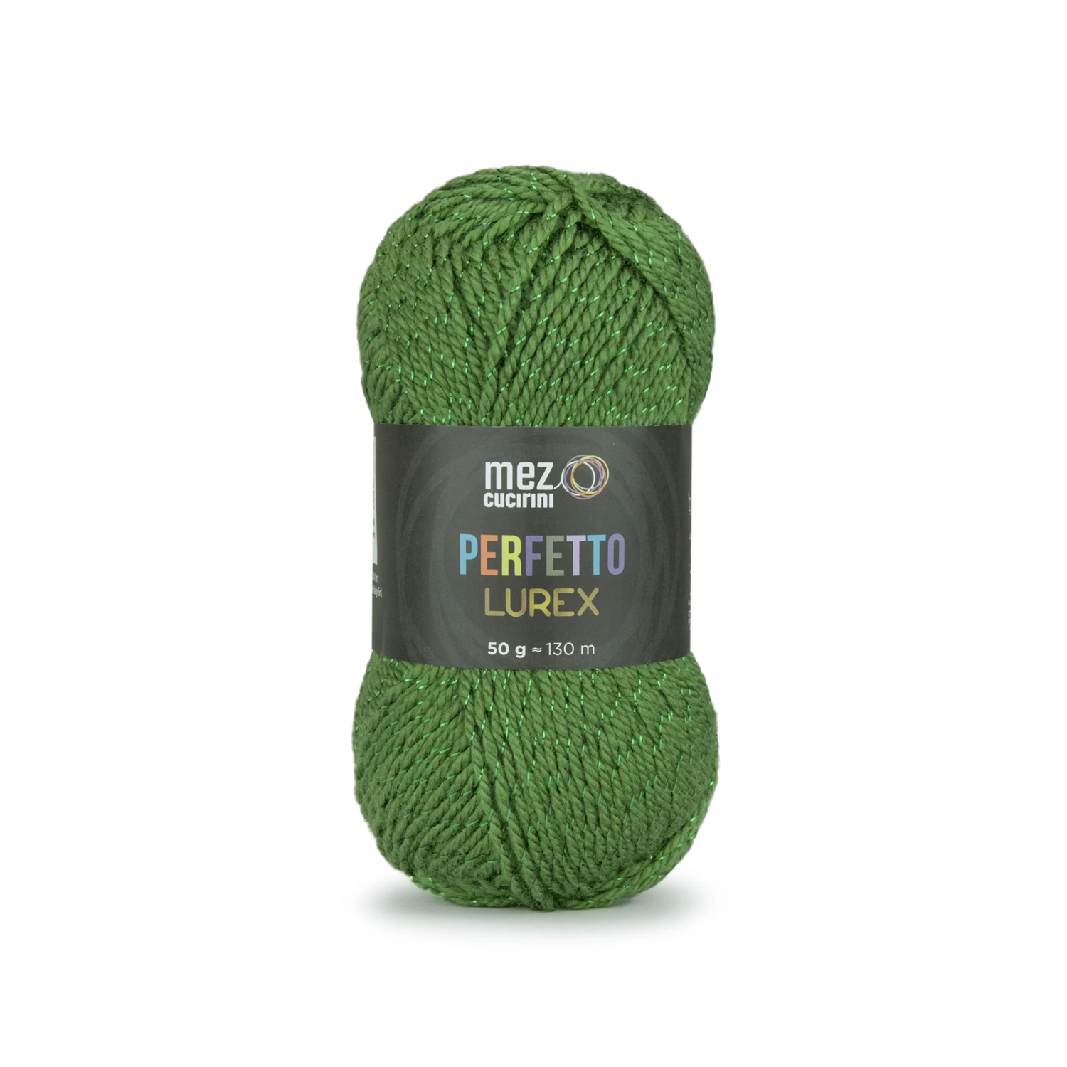 1 Gomitolo lana Perfetto Lurex 130 mt. 97% acrilico e 3% poliestere morbido ferri  o uncinetto 4/4,5