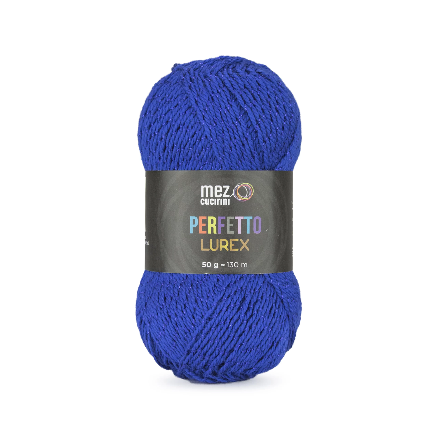 1 Gomitolo lana Perfetto Lurex 130 mt. 97% acrilico e 3% poliestere morbido ferri  o uncinetto 4/4,5