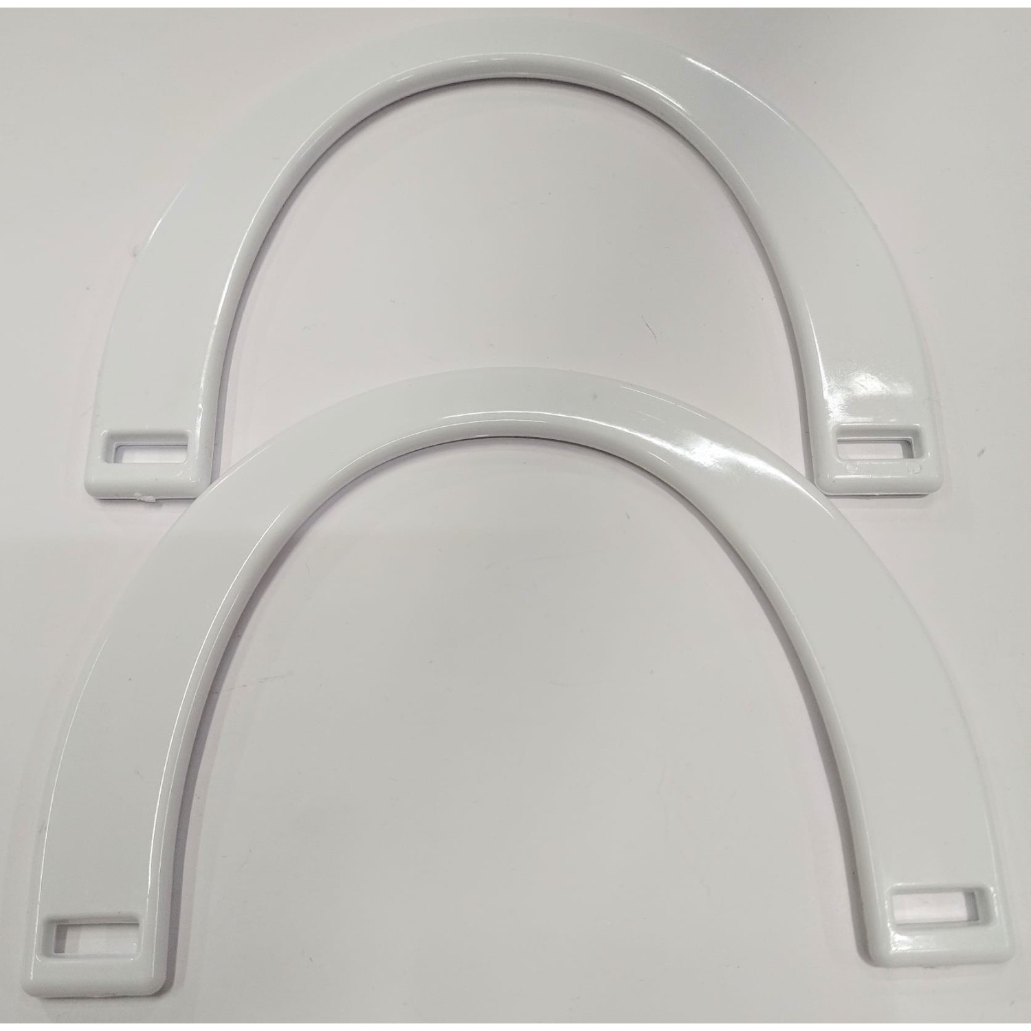 Coppia di manici per borsa a mezzaluna vari colori