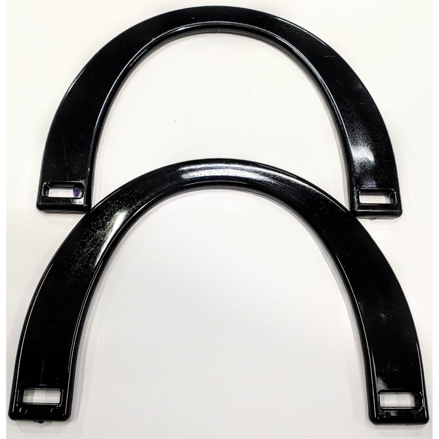 Coppia di manici per borsa a mezzaluna vari colori