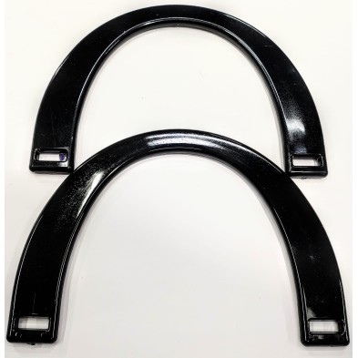 Coppia di manici per borsa a mezzaluna vari colori