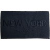 Toppa patch applicazione "472B" ricamo "New York" termoadesiva o da cucire 12,8x7,5 cm.