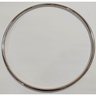 Manico per borsa in metallo cerchio o trapezio varie misure e colori 1 pz.