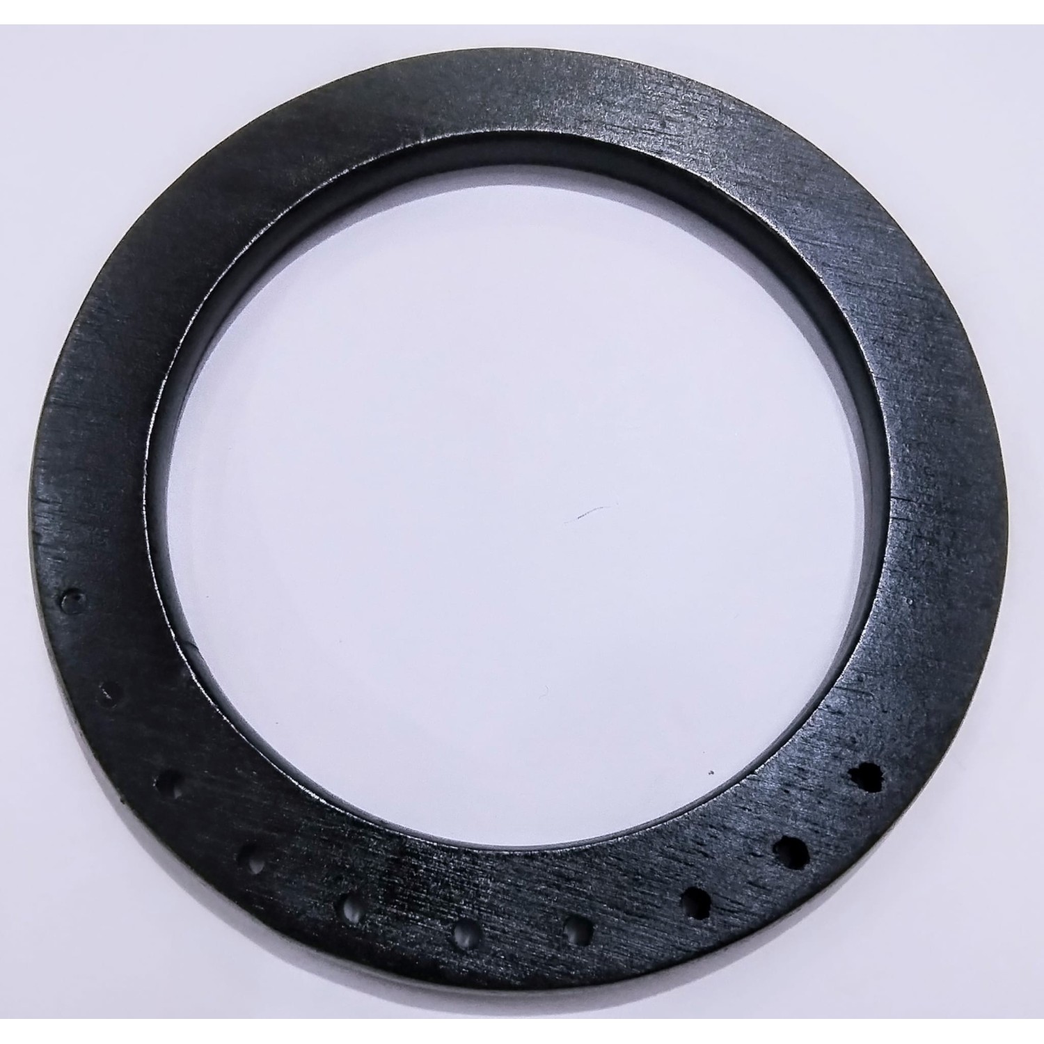 Manico in legno diametro 14 cm. ideale per borse all'uncinetto artigianali 1 pezzo