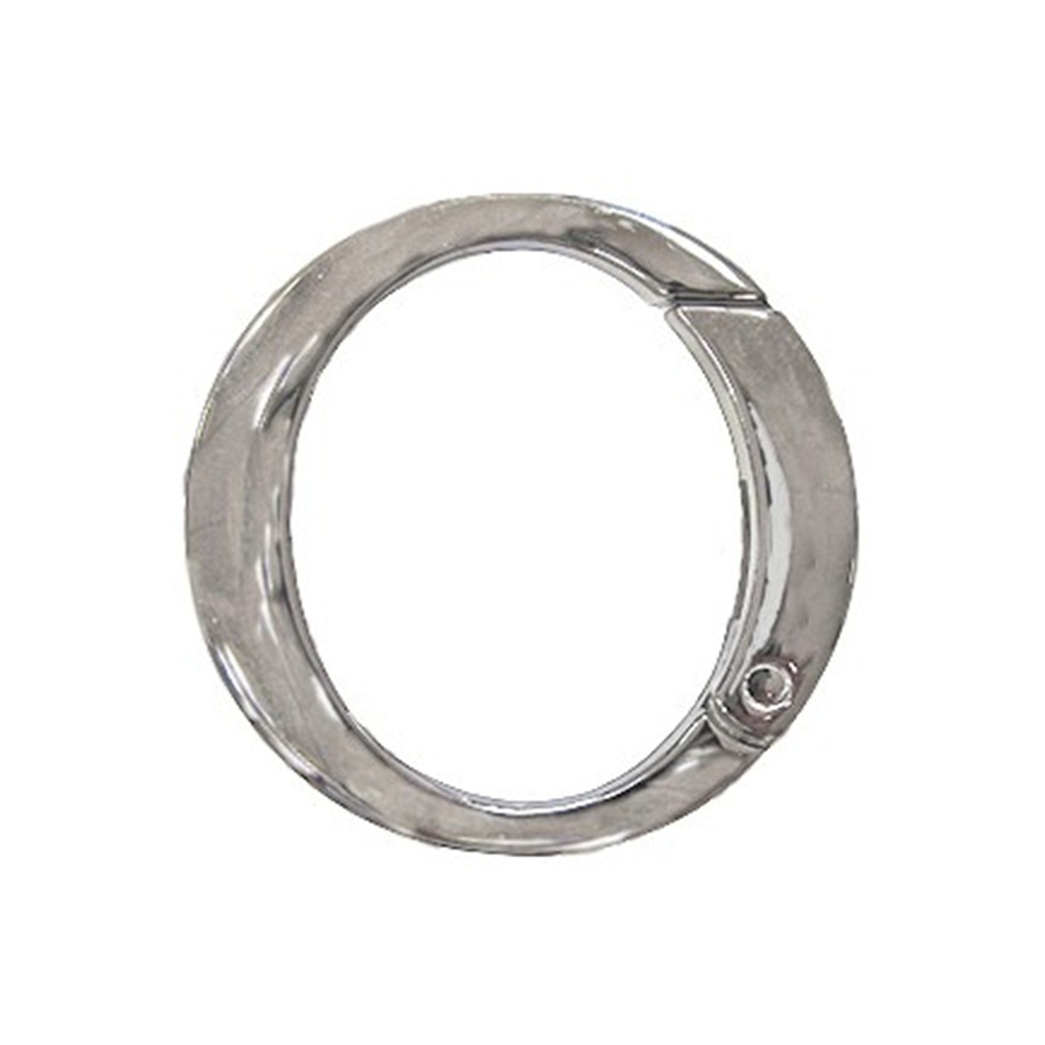 Moschettone moschettoni sagomato a ventaglio per borse cinte pelletteria e varie 40 mm.