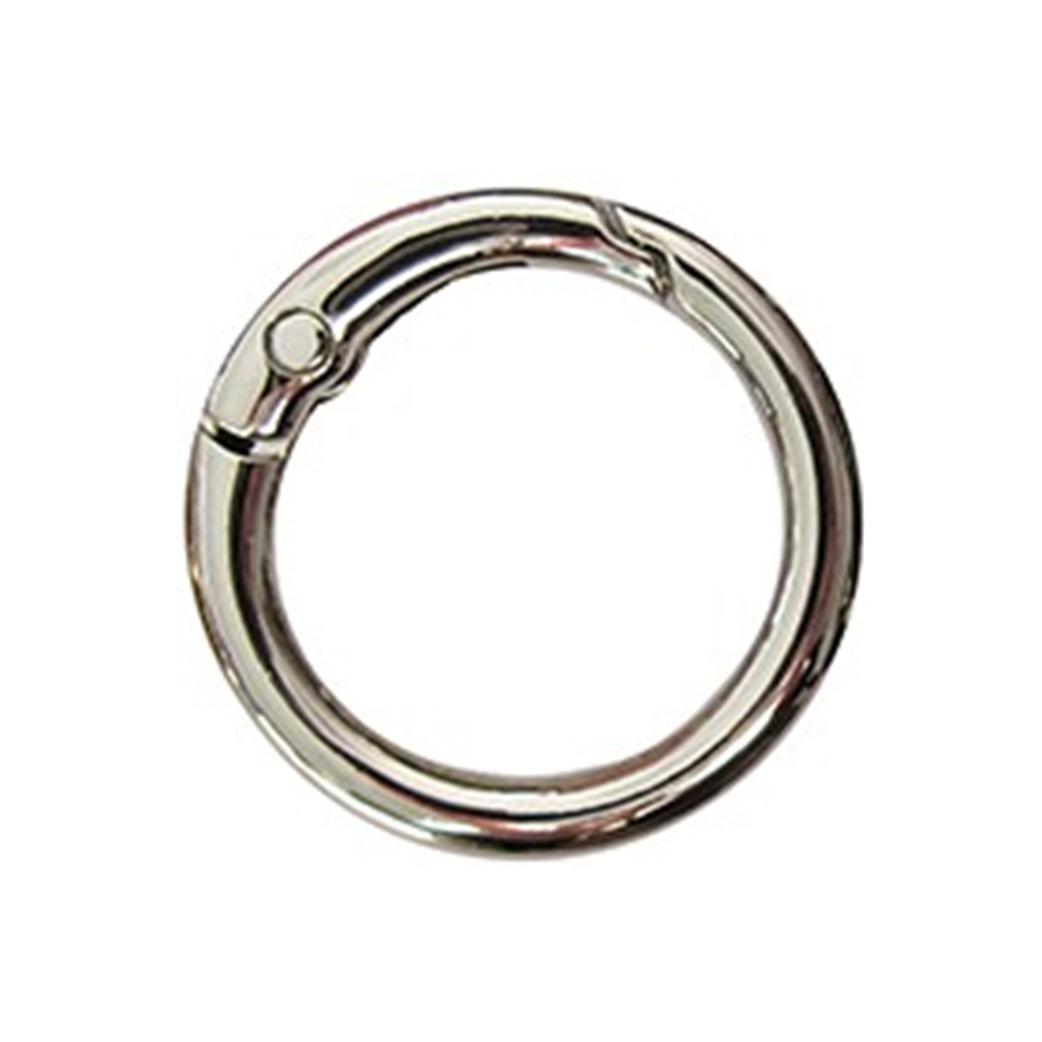 4 MOSCHETTONI A VENTAGLIO PER BORSE CINTE  PELLETTERIA E VARIE 25 mm.