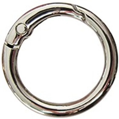 4 MOSCHETTONI A VENTAGLIO PER BORSE CINTE  PELLETTERIA E VARIE 25 mm.