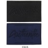 Toppa patch applicazione "558B" ricamo "Authentic" termo o cucire misure 10x6,3 cm.