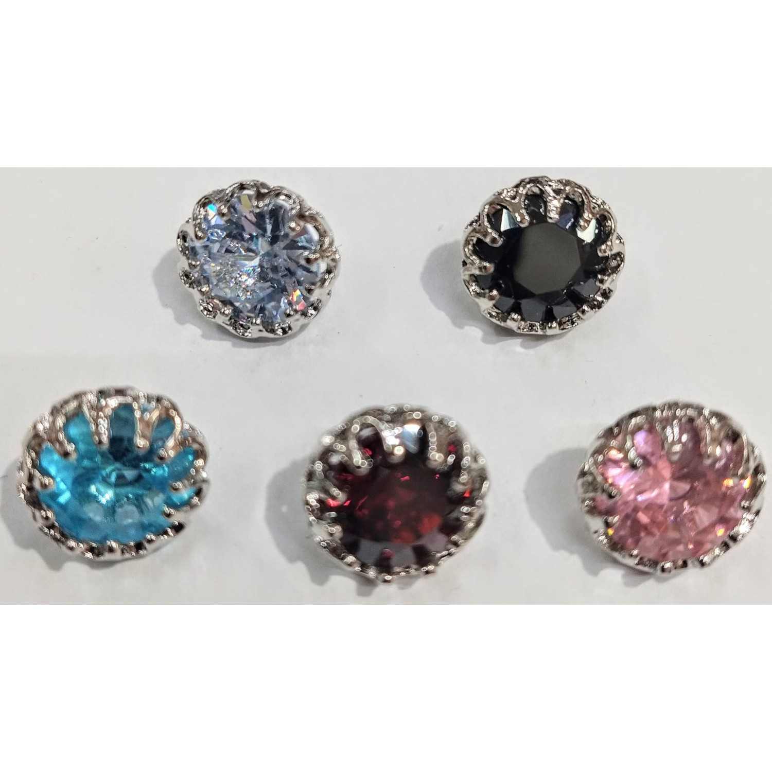 Bottone gioiello varie forme, misure e colori