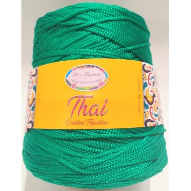 Cordino cordoncino Thai 500 gr. per borse, centri e varie, ferri uncinetto 3,5/4,5