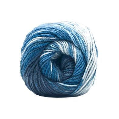 GOMITOLO 100 gr. 380 mt. LANA CAREZZA BATIK FERRI O UNCINETTO 2,5/3 TRE SFERE