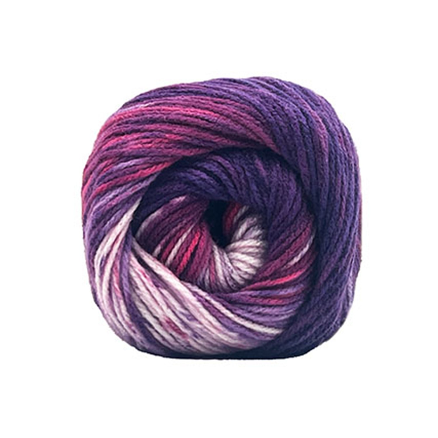 GOMITOLO 100 gr. 380 mt. LANA CAREZZA BATIK FERRI O UNCINETTO 2,5/3 TRE SFERE