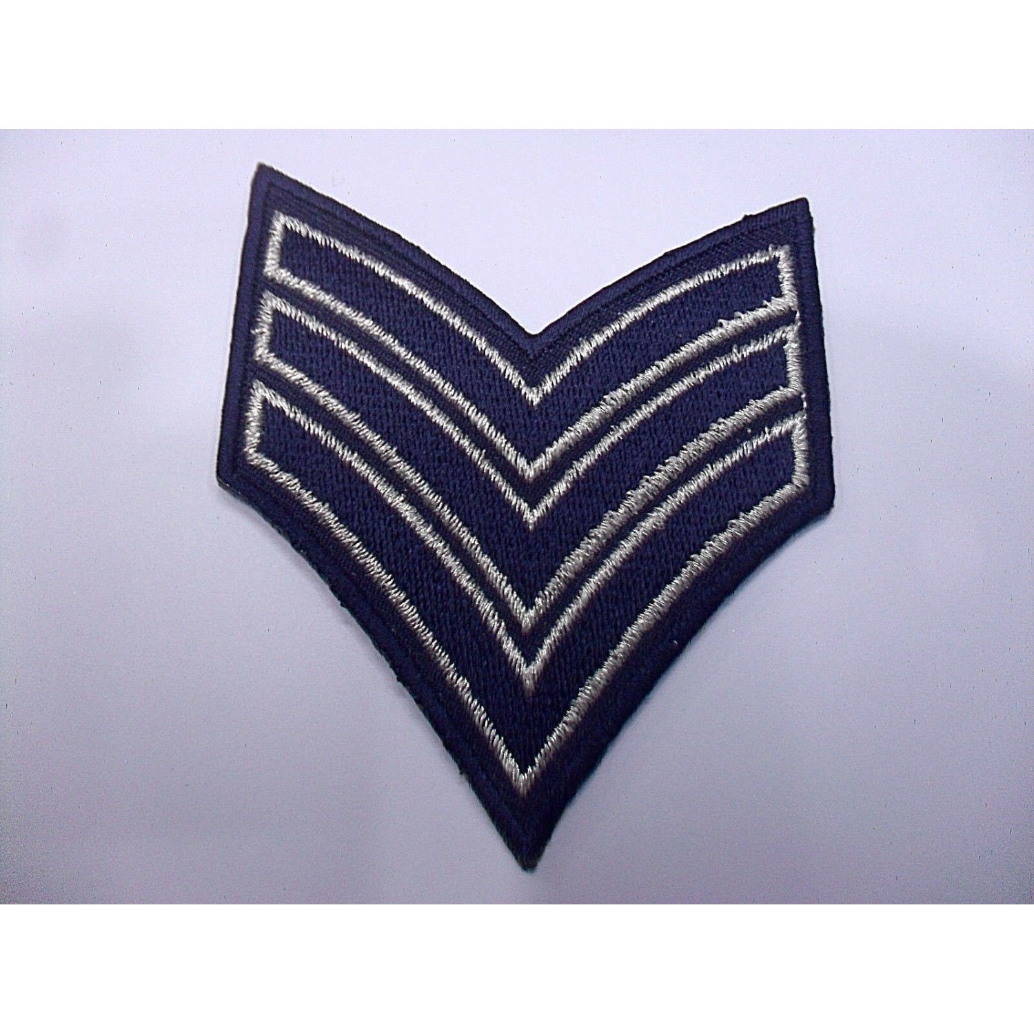 TOPPA PATCH RICAMO SU TESSUTO "GRADI LUREX" TERMO O CUCIRE DIMENSIONI VARIE