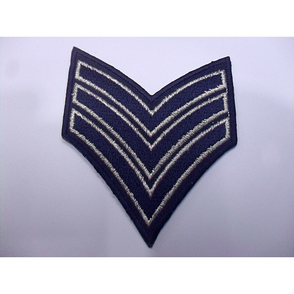 TOPPA PATCH RICAMO SU TESSUTO "GRADI LUREX" TERMO O CUCIRE DIMENSIONI VARIE