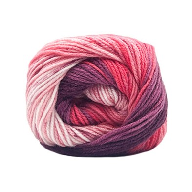 GOMITOLO 100 gr. 380 mt. LANA CAREZZA BATIK FERRI O UNCINETTO 2,5/3 TRE SFERE