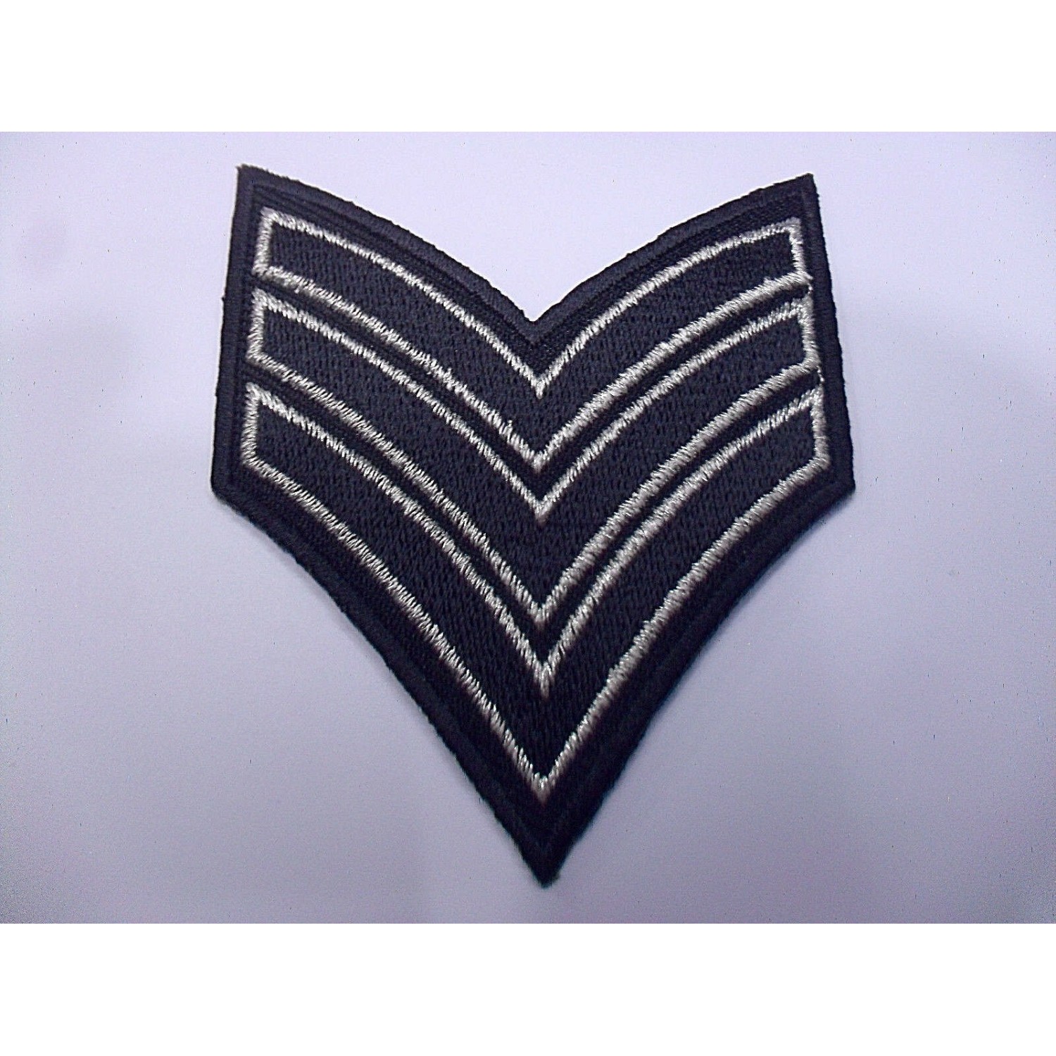 TOPPA PATCH RICAMO SU TESSUTO "GRADI LUREX" TERMO O CUCIRE DIMENSIONI VARIE