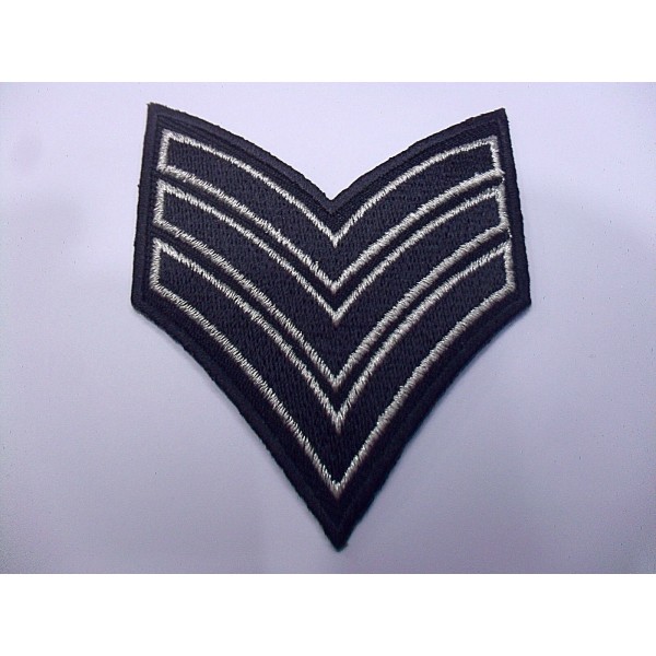 TOPPA PATCH RICAMO SU TESSUTO "GRADI LUREX" TERMO O CUCIRE DIMENSIONI VARIE