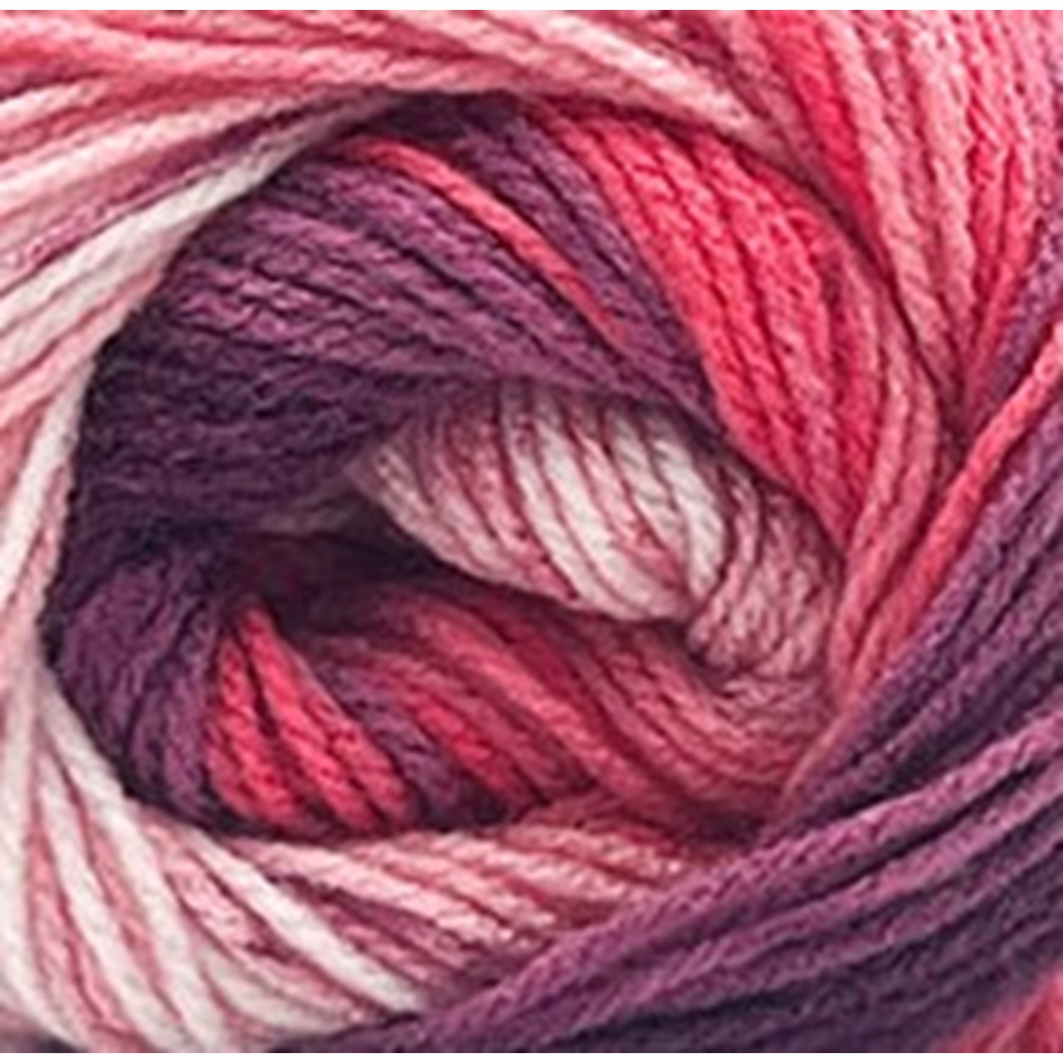 GOMITOLO 100 gr. 380 mt. LANA CAREZZA BATIK FERRI O UNCINETTO 2,5/3 TRE SFERE