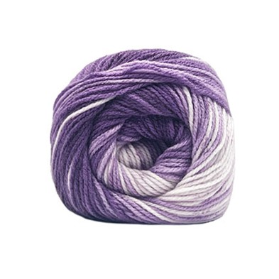 GOMITOLO 100 gr. 380 mt. LANA CAREZZA BATIK FERRI O UNCINETTO 2,5/3 TRE SFERE