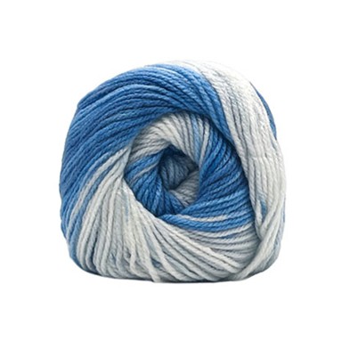 GOMITOLO 100 gr. 380 mt. LANA CAREZZA BATIK FERRI O UNCINETTO 2,5/3 TRE SFERE