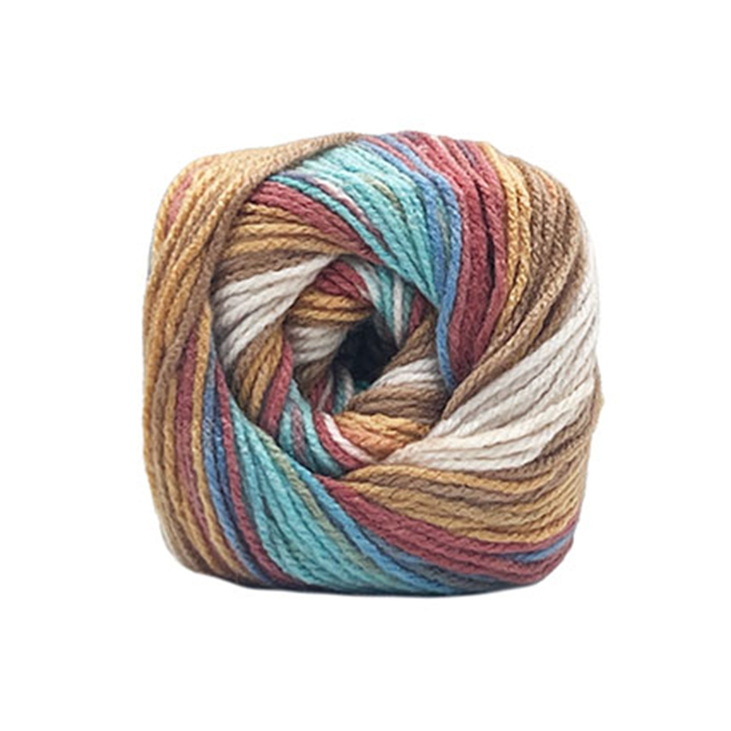 GOMITOLO 100 gr. 380 mt. LANA CAREZZA BATIK FERRI O UNCINETTO 2,5/3 TRE SFERE