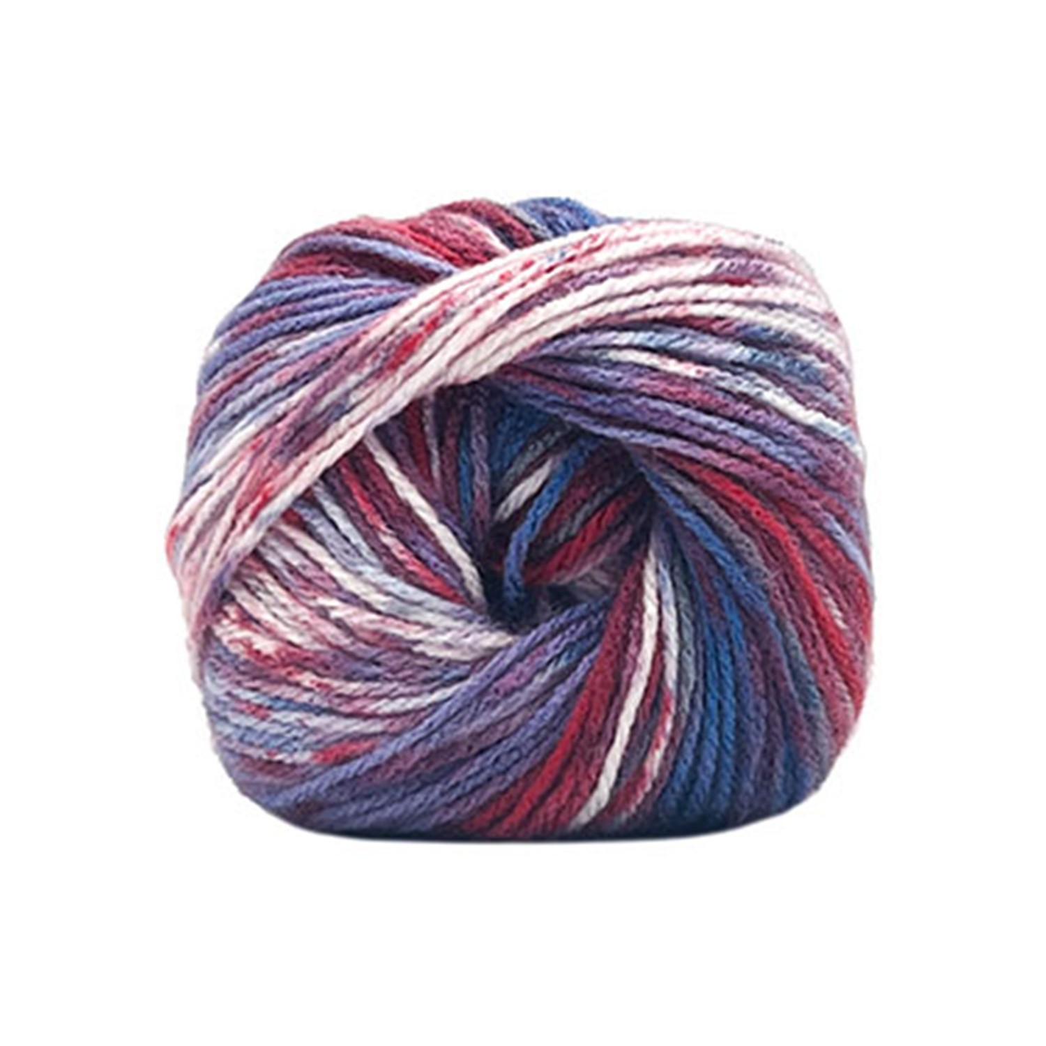 GOMITOLO 100 gr. 380 mt. LANA CAREZZA BATIK FERRI O UNCINETTO 2,5/3 TRE SFERE