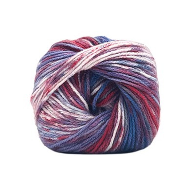 GOMITOLO 100 gr. 380 mt. LANA CAREZZA BATIK FERRI O UNCINETTO 2,5/3 TRE SFERE