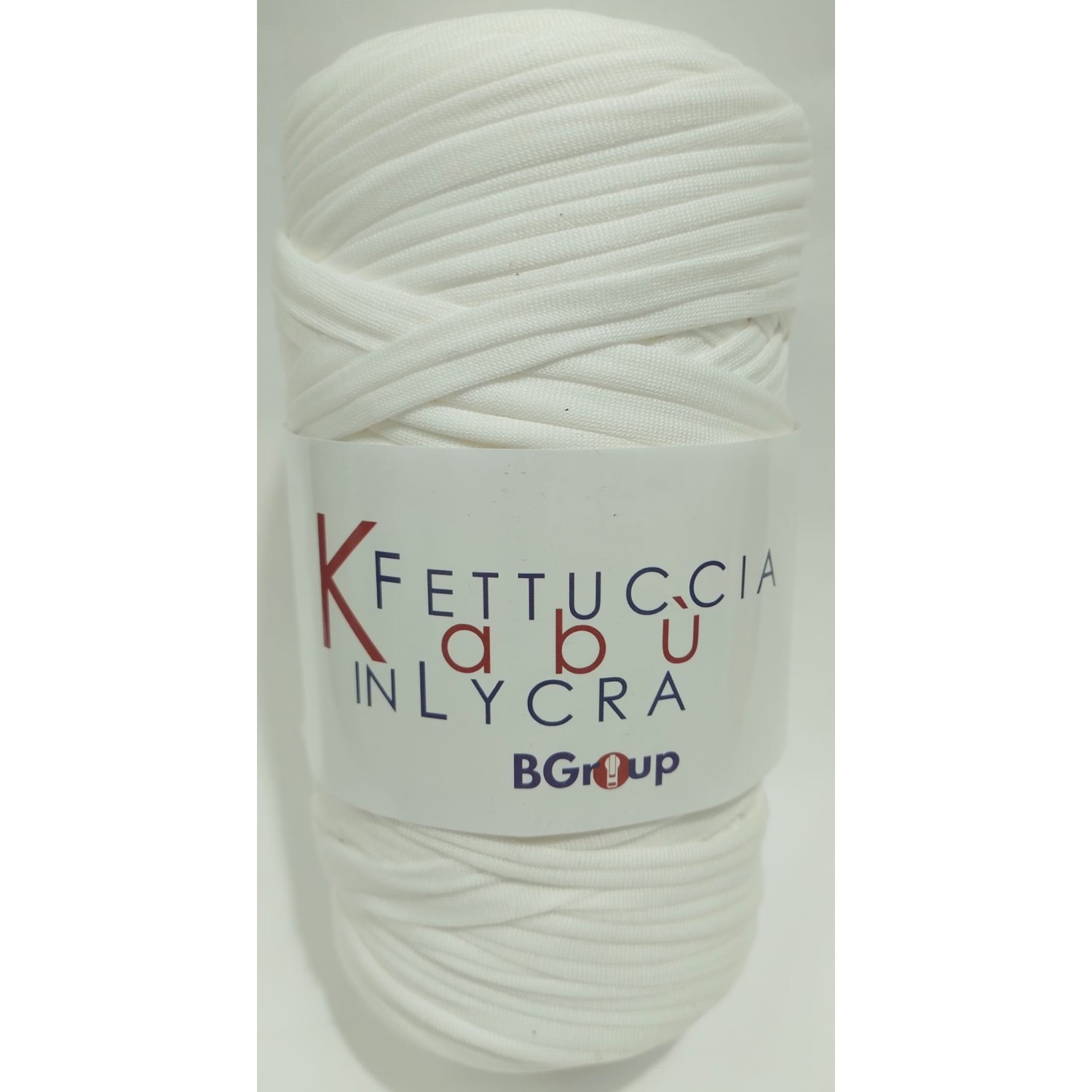 Fettuccia in lycra "KABU'" peso +- 400 gr. 105 mt. per borse, cesti e varie