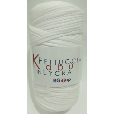 Fettuccia in lycra "KABU'" peso +- 400 gr. 105 mt. per borse, cesti e varie
