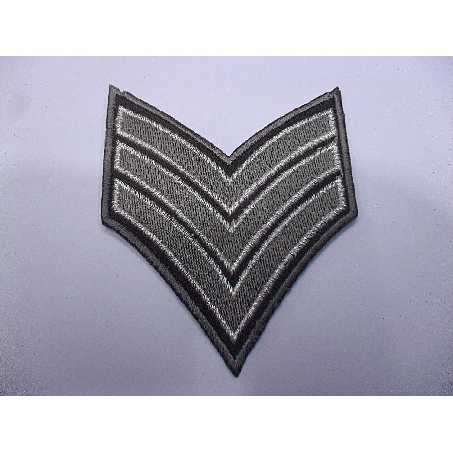 TOPPA PATCH RICAMO SU TESSUTO "GRADI LUREX" TERMO O CUCIRE DIMENSIONI VARIE