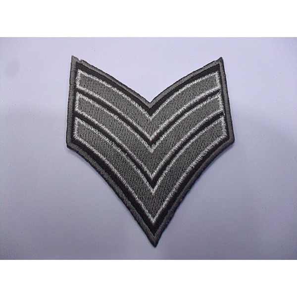 TOPPA PATCH RICAMO SU TESSUTO "GRADI LUREX" TERMO O CUCIRE DIMENSIONI VARIE