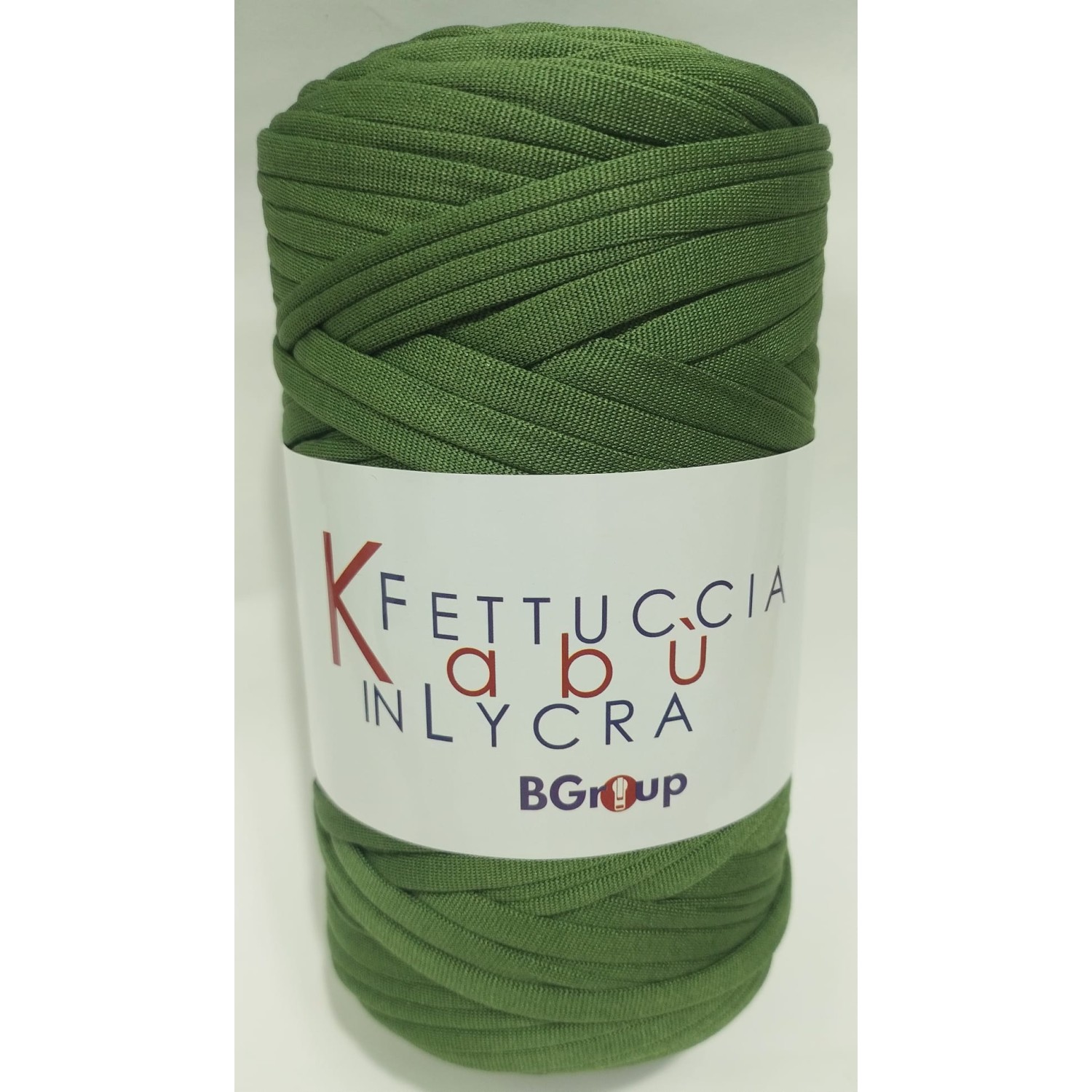 Fettuccia in lycra "KABU'" o "MAS" peso +- 400 gr. 105 mt. per borse, cesti e varie