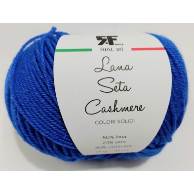 Gomitolo Lana Merino 60% Seta 20% e Cashmere 20% da 25 grammi filato pregiato Made in Italy