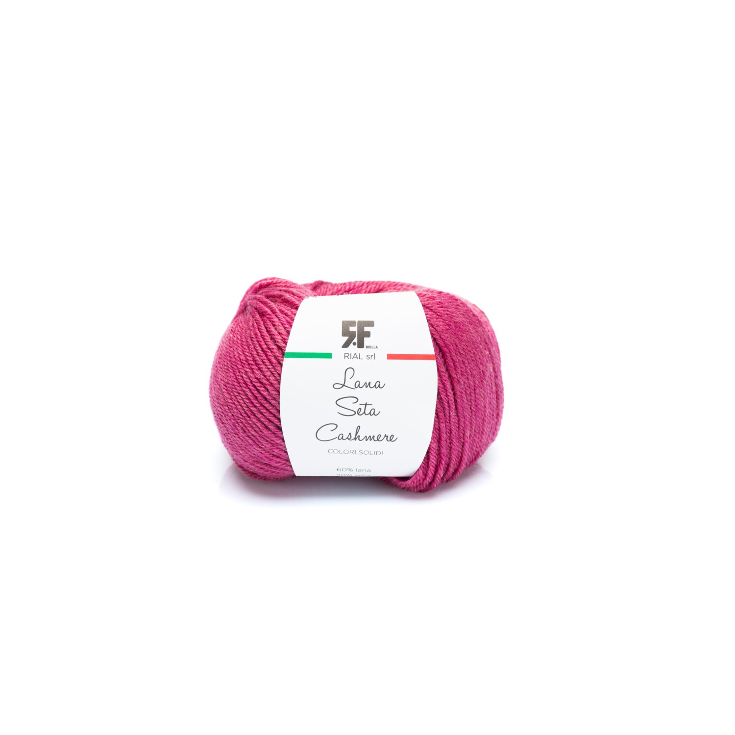 Gomitolo Lana Merino 60% Seta 20% e Cashmere 20% da 25 grammi filato pregiato Made in Italy