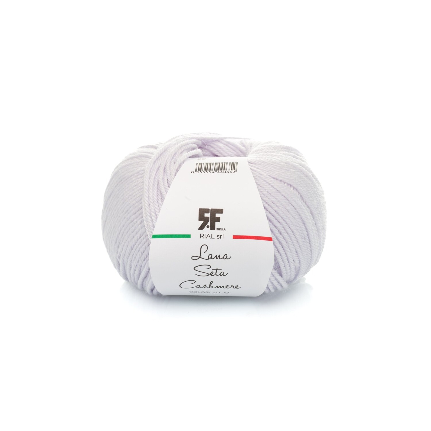 Gomitolo Lana Merino 60% Seta 20% e Cashmere 20% da 25 grammi filato pregiato Made in Italy