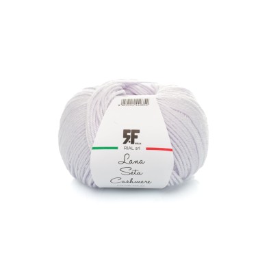 Gomitolo Lana Merino 60% Seta 20% e Cashmere 20% da 25 grammi filato pregiato Made in Italy