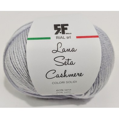 Gomitolo Lana Merino 60% Seta 20% e Cashmere 20% da 25 grammi filato pregiato Made in Italy