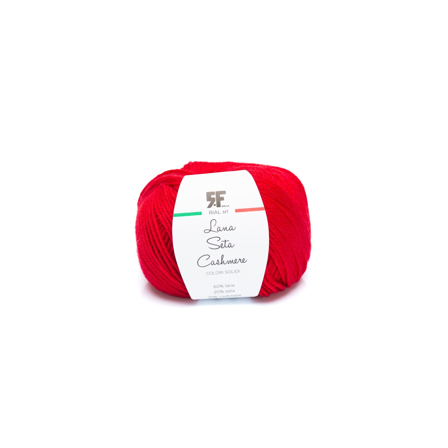 Gomitolo Lana Merino 60% Seta 20% e Cashmere 20% da 25 grammi filato pregiato Made in Italy