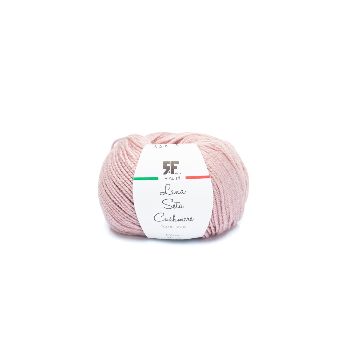 Gomitolo Lana Merino 60% Seta 20% e Cashmere 20% da 25 grammi filato pregiato Made in Italy