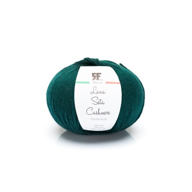 Gomitolo Lana Merino 60% Seta 20% e Cashmere 20% da 25 grammi filato pregiato Made in Italy