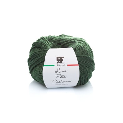 Gomitolo Lana Merino 60% Seta 20% e Cashmere 20% da 25 grammi filato pregiato Made in Italy