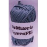Gomitolo di fettuccia in lycra ecopelle LYCRAPEL x borse elastica peso +- 100 gr. 45 mt.