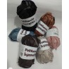 Gomitolo di fettuccia in lycra ecopelle LYCRAPEL x borse elastica peso +- 100 gr. 45 mt.