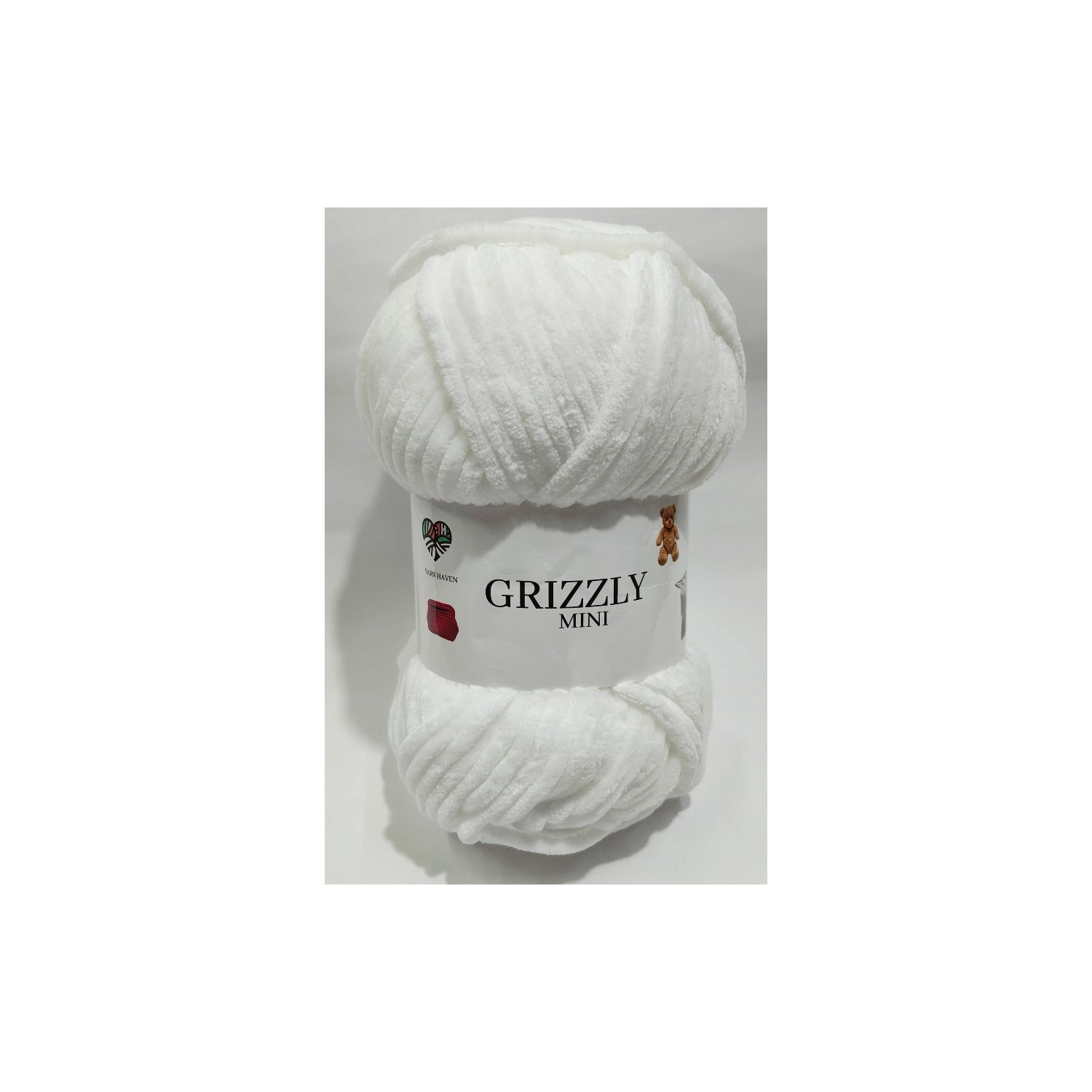 Gomitolo ciniglia "Grizzly Mini"  morbidissima 100 gr. 120 mt.  x borse, maglie, sciarpe, amigurumi