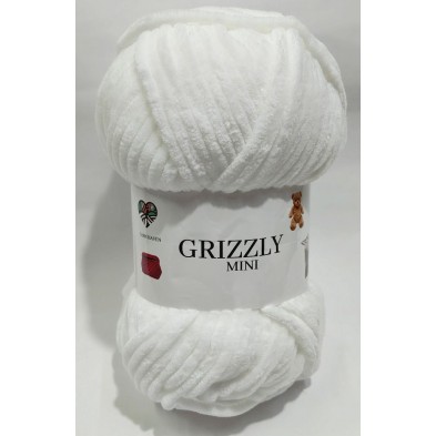 Gomitolo ciniglia "Grizzly Mini"  morbidissima 100 gr. 120 mt.  x borse, maglie, sciarpe, amigurumi