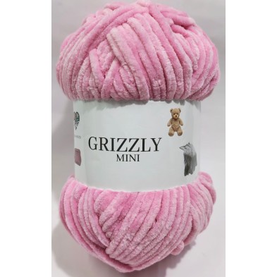 Gomitolo ciniglia "Grizzly Mini"  morbidissima 100 gr. 120 mt.  x borse, maglie, sciarpe, amigurumi