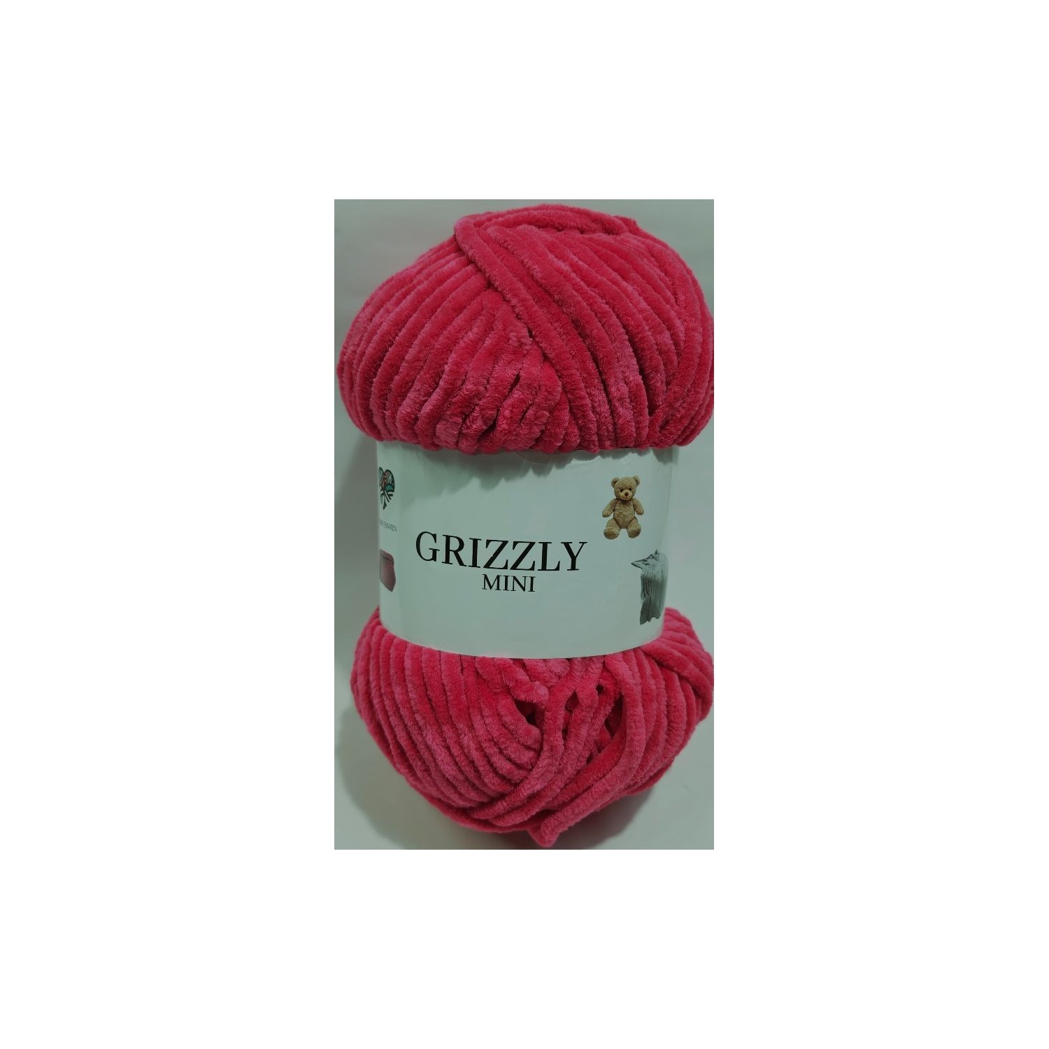 Gomitolo ciniglia "Grizzly Mini"  morbidissima 100 gr. 120 mt.  x borse, maglie, sciarpe, amigurumi